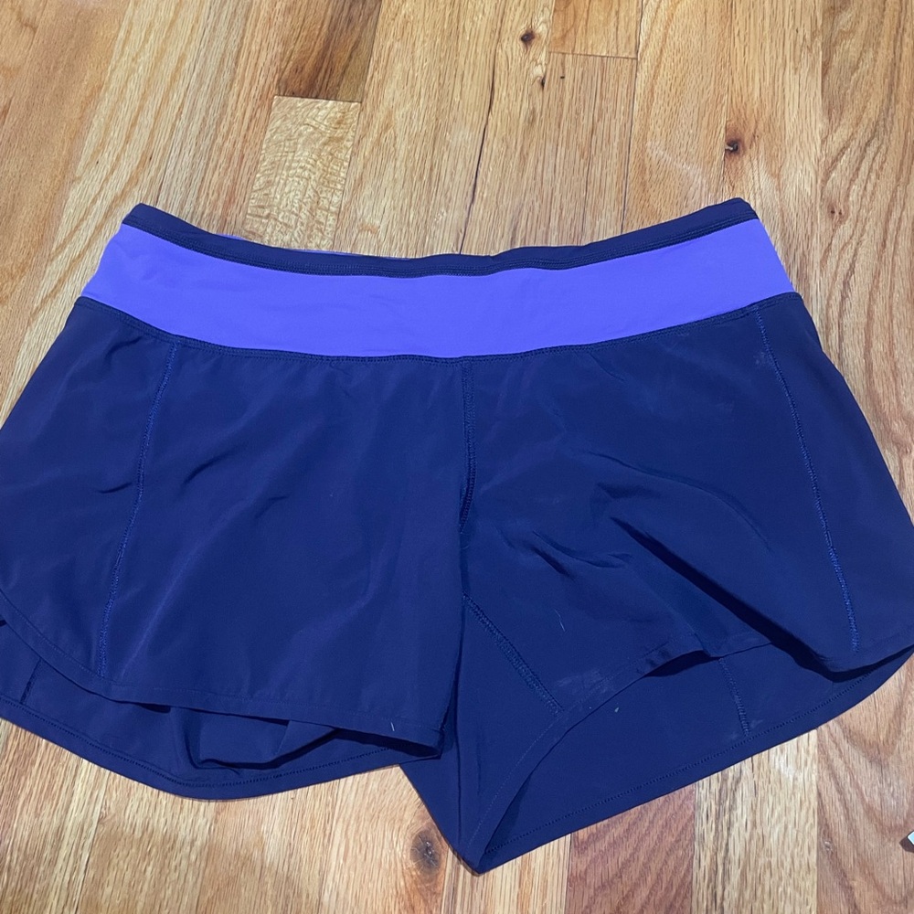Lululemon Athletica Purple Athletic Shorts  | SPEED UPS SIZE 6